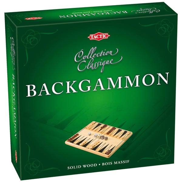 Coffret Backgammon en Bois