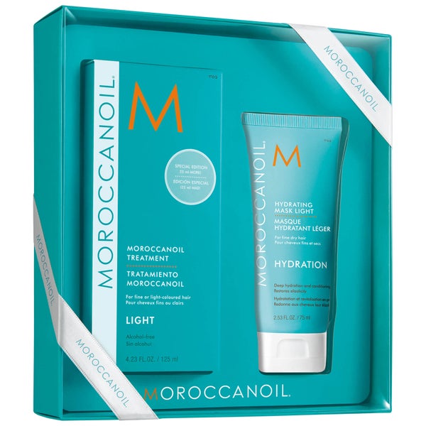 Moroccanoil Treatment - Light 125ml with Light Hydrating Mask 75ml (Worth £42.80)