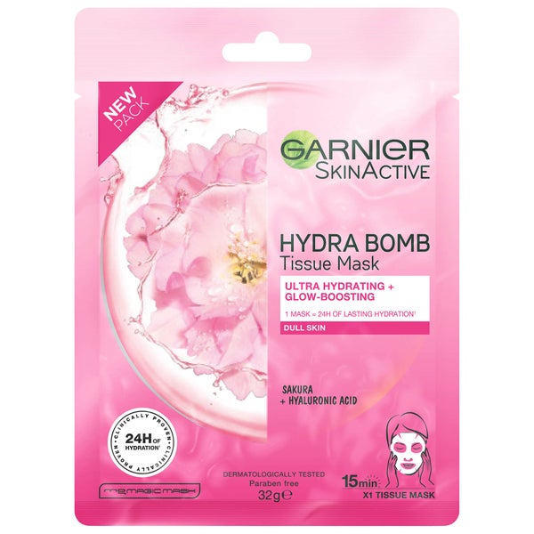 Garnier SkinActive Hydra Bomb Tissue Mask - Sakura (1 Mask)