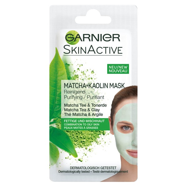 Garnier Matcha & Kaolin Purifying Clay Mask 8ml