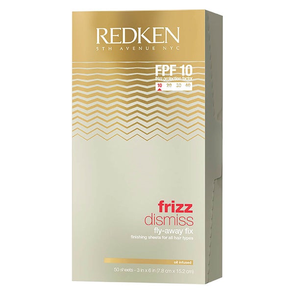 Redken Frizz Dismiss Fly-Away Fix Finishing Sheets (50 Sheets)