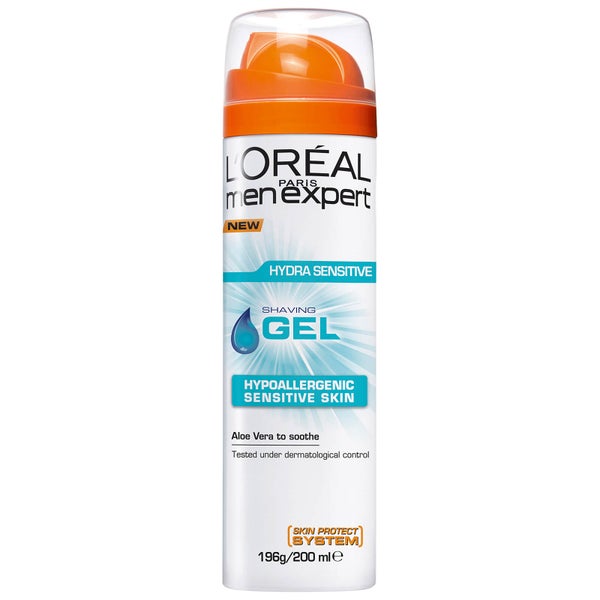 L'Oréal Paris Men Expert Hydra Sensitive Shaving Gel 200ml