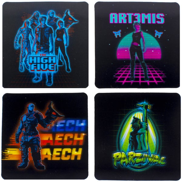 Ready Player One 3D Coasters