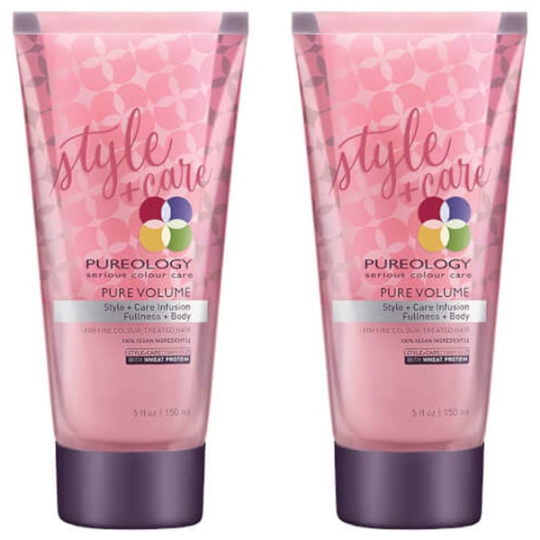 Pureology Pure Volume Dual Infusion Styler Duo odżywka zwiększająca objętość do stylizacji włosów 2 szt. 150 ml