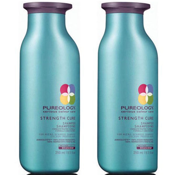 Pureology Strength Cure Colour Care Shampoo Duo 250ml