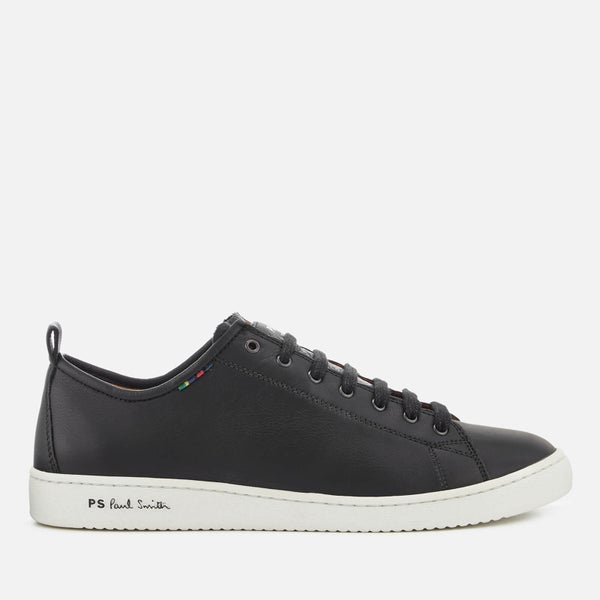 PS Paul Smith Men's Miyata Leather Low Top Trainers - Black