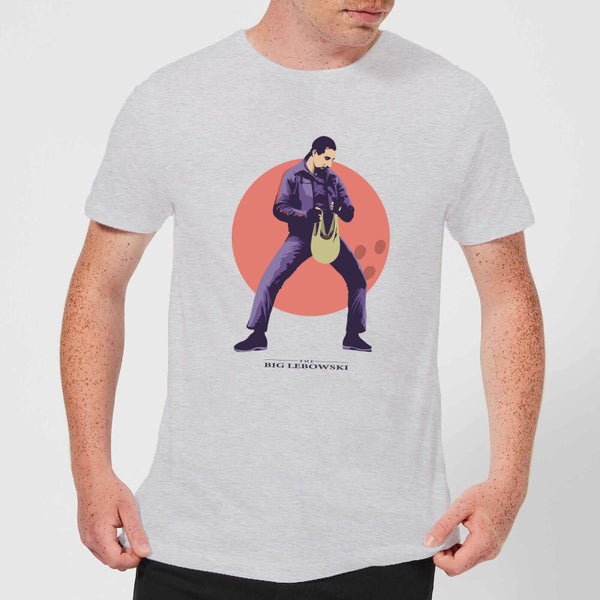 T-Shirt Homme The Big Lebowski The Jesus - Gris
