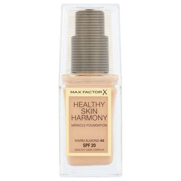 Max Factor Healthy Skin Harmony Foundation 30 ml – 45 Warm Almond