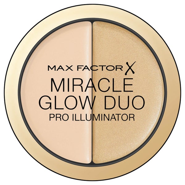 Max Factor Miracle Glow Duo Highlighter - 10 Light(맥스 팩터 미라클 글로우 듀오 하이라이터 - 10 라이트)