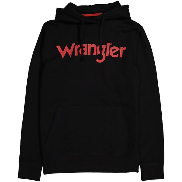 Wrangler Men's Logo Hoody - Black