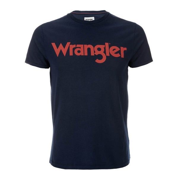 Wrangler Men's Logo T-Shirt - Navy