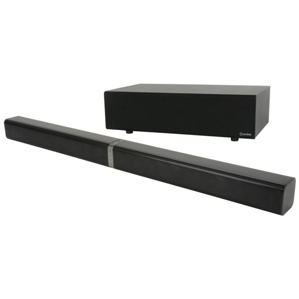 AV: Link 100W Bluetooth Soundbar and Wireless Subwoofer - Black