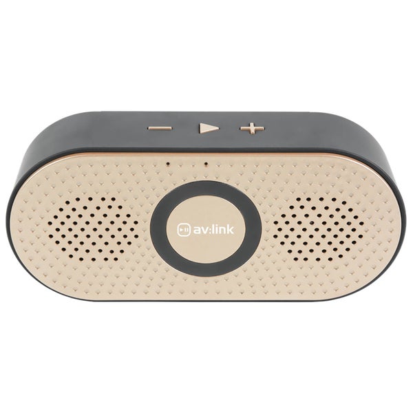 AV: Link Portable 4.2 Bluetooth Speaker - Gold