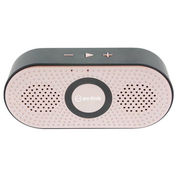 AV: Link Portable 4.2 Bluetooth Speaker - Rose Gold