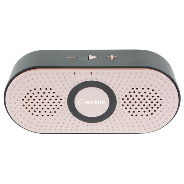 AV: Link Portable 4.2 Bluetooth Speaker - Rose Gold