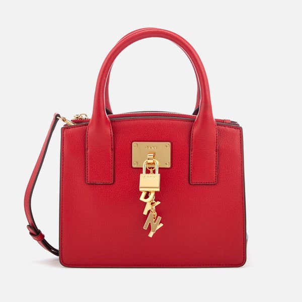 DKNY Women's Elissa Small Tote Bag - Safari Red
