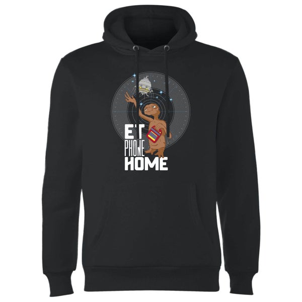 E.T. Phone Home Hoodie - Black