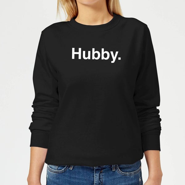 Hubby Women's Sweatshirt - Black
