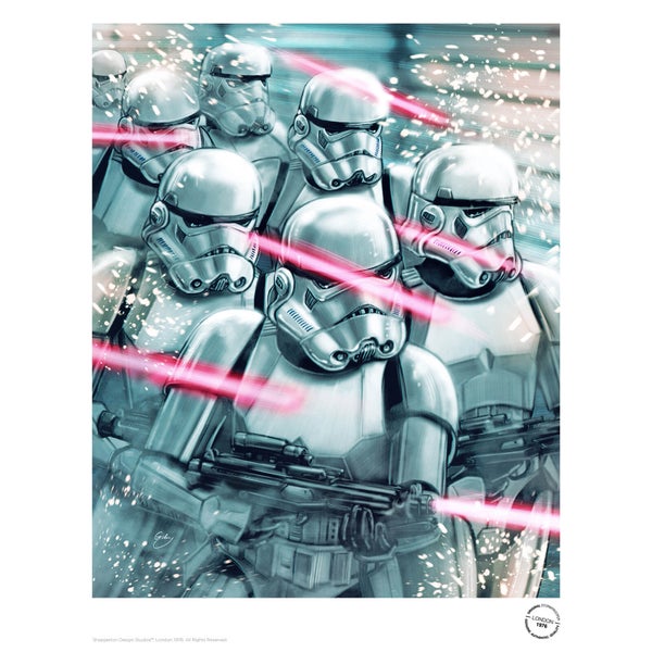Star Wars The Original Stormtrooper Attack Print