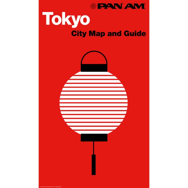 PAN AM Tokyo Print