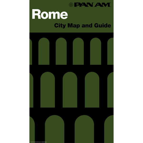 PAN AM Rome Print