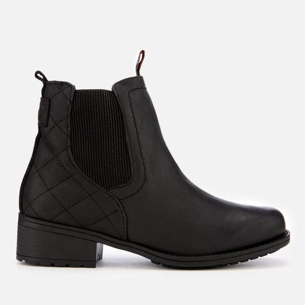 Barbour Women's Rimini Weather Proof Quilted Chelsea Boots - Black