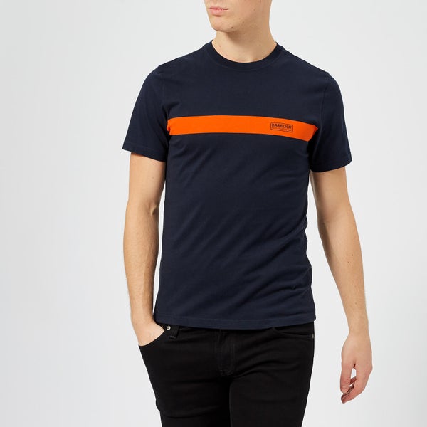Barbour International Men's Line T-Shirt - Navy