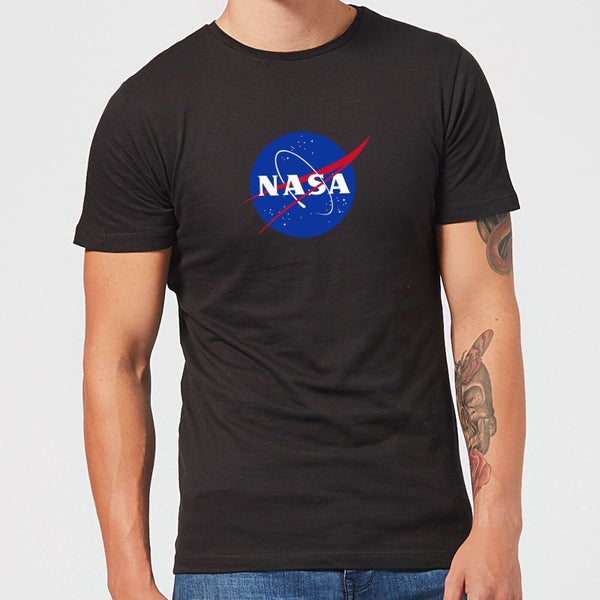 Camiseta NASA Logo - Hombre - Negro