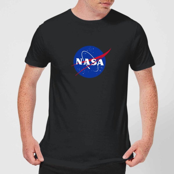 Camiseta NASA Logo - Hombre - Negro