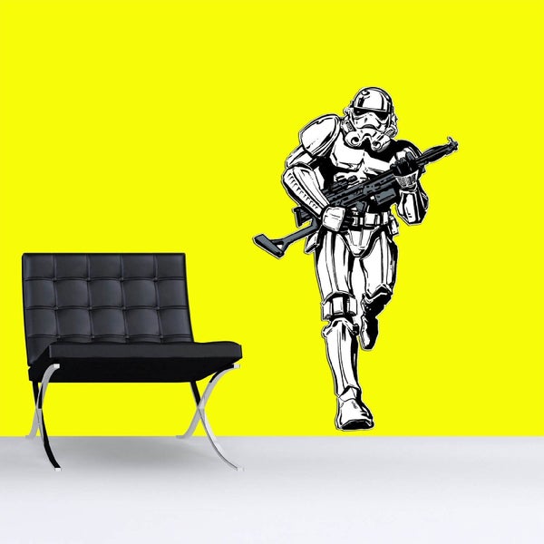 Star Wars Stormtrooper Lifesize Wall Sticker