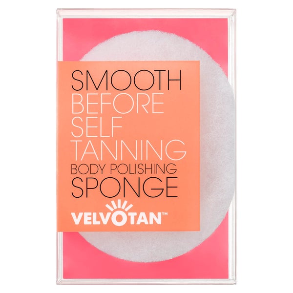 Velvotan Self Tan Exfoliating Body Sponge gąbka do ciała do użycia przed zastosowaniem samoopalacza