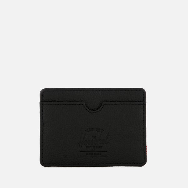Herschel Supply Co. Men's Charlie Leather Card Holder - Black