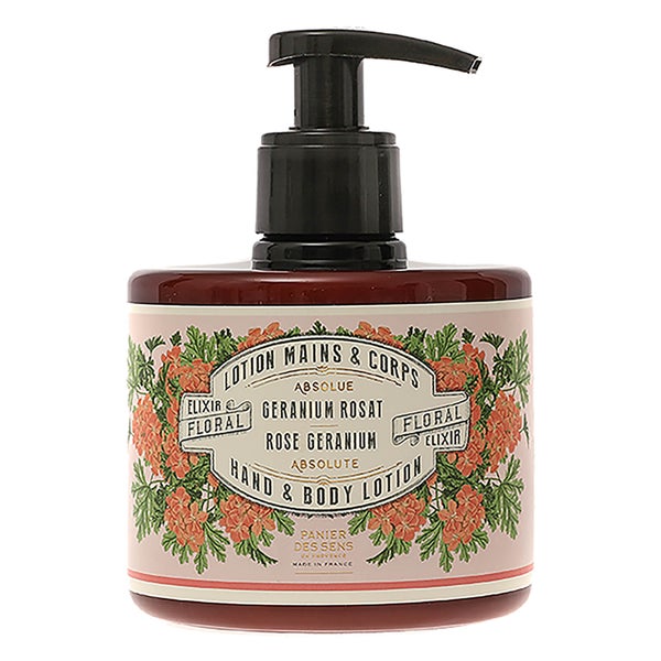 Panier des Sens The Absolutes Rose Geranium Hand & Body Lotion balsam do ciała i rąk