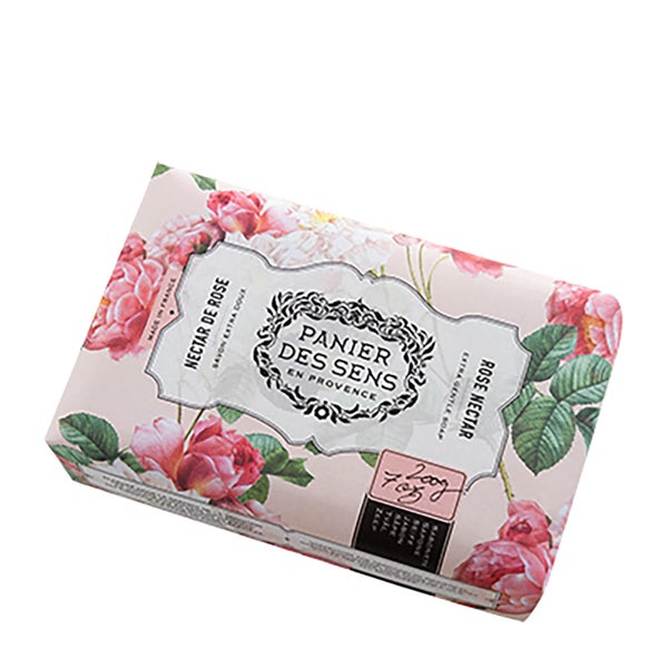 Panier des Sens Shea Butter Soap mydło w kostce z masłem shea – Rose Nectar