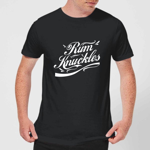 Rum Knuckles Signature T-Shirt - Black