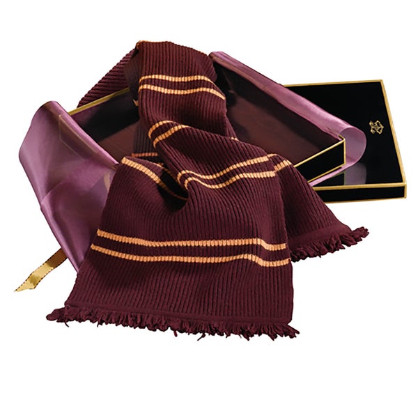 Harry Potter Lambs Wool Gryffindor Scarf in Madam Malkin's Box