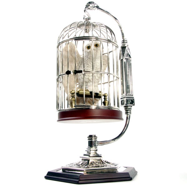 Harry Potter Miniature Hedwig in Cage