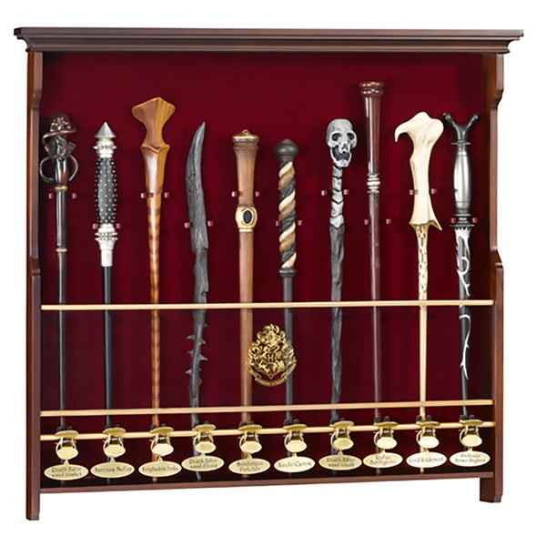Harry Potter Wand Display Case - Holds up to 10 Wands