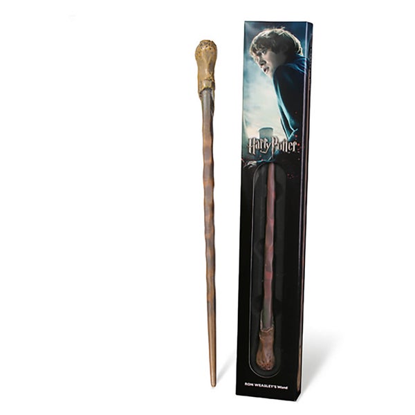 Baguette de Ron Weasley de Harry Potter avec boîte à fenêtre