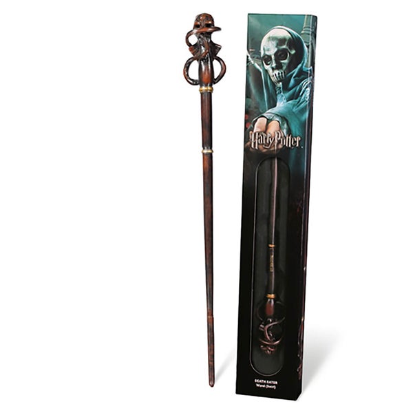 Harry Potter Death Eater's Swirl Wand with Window Box