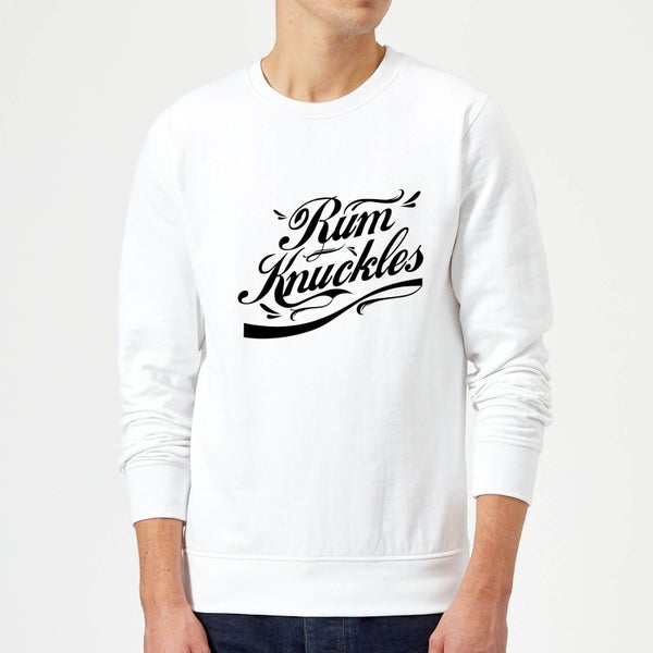 Rum Knuckles Signature Sweatshirt - White