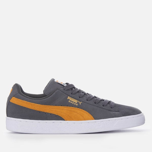 Puma Men's Suede Classic Trainers - Iron Gate/Buckthorn Brown/Puma White