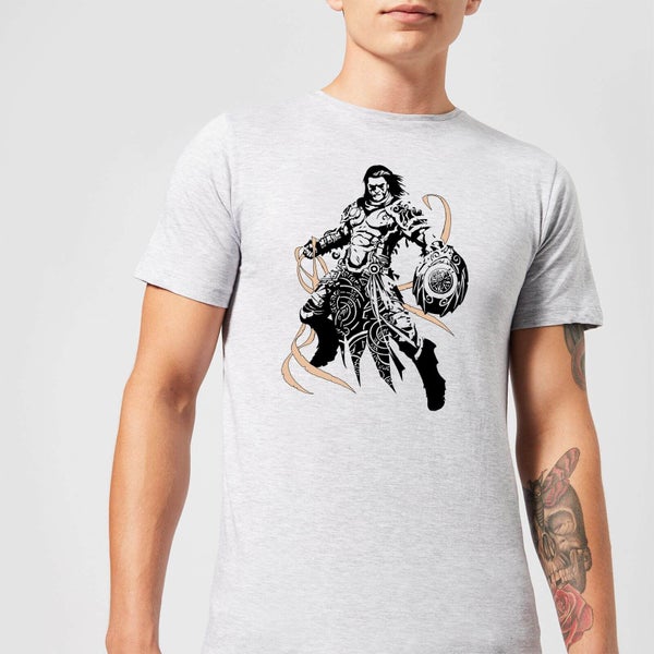 Magic The Gathering Gideon Character Art T-shirt - Grijs