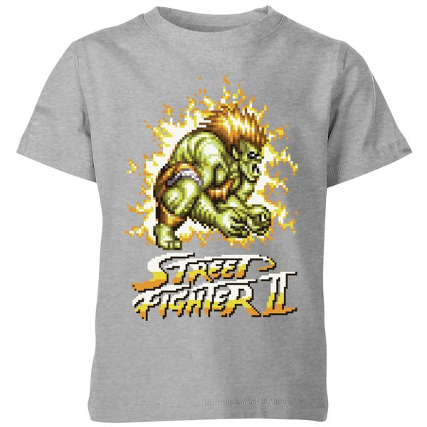 T-Shirt Enfant Blanka 16 Street Fighter - Gris