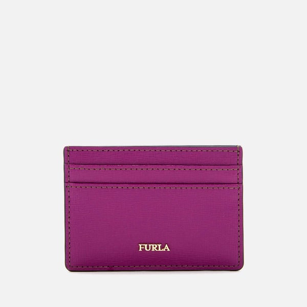 Furla Women's Babylon Small Credit Card Case - Purple