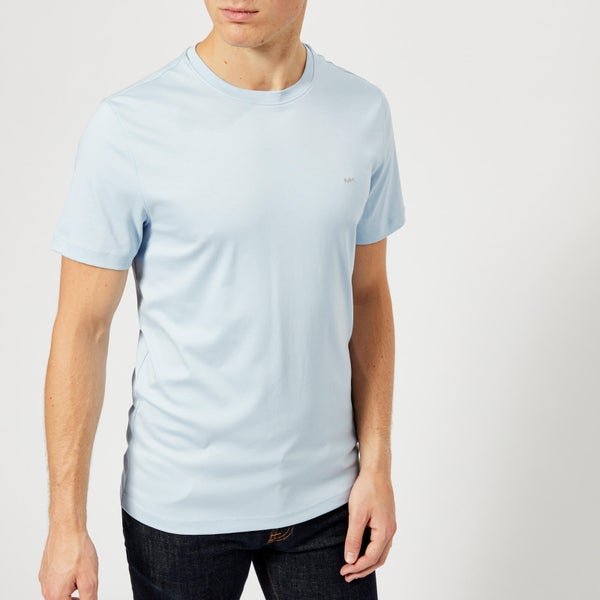 Michael Kors Men's Liquid Jersey Short Sleeve T-Shirt - Light Chambray