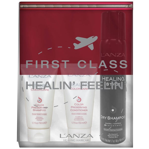L'Anza Healing ColorCare Mini Gift Set with Free Travel Purse 50ml (Worth $29)