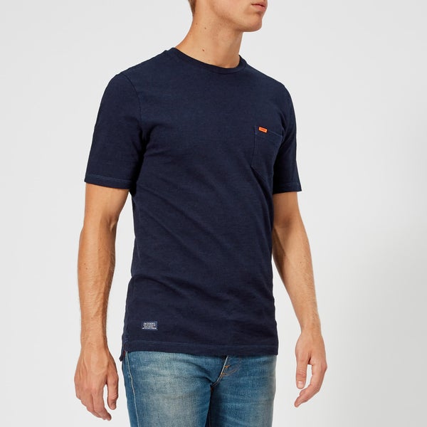 Superdry Men's Dry Originals Pocket Short Sleeve T-Shirt - Denim Blue Indigo