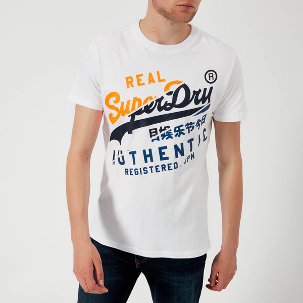 Superdry Men's Vintage Authentic XL T-Shirt - Optic