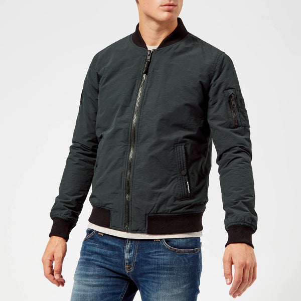 Superdry Men's Air Corps Bomber Jacket - Eclipse Navy